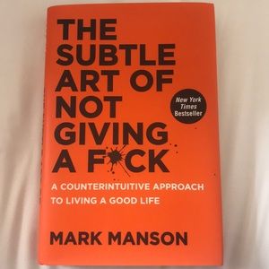 The Subtle Art of Not Giving a F*ck book